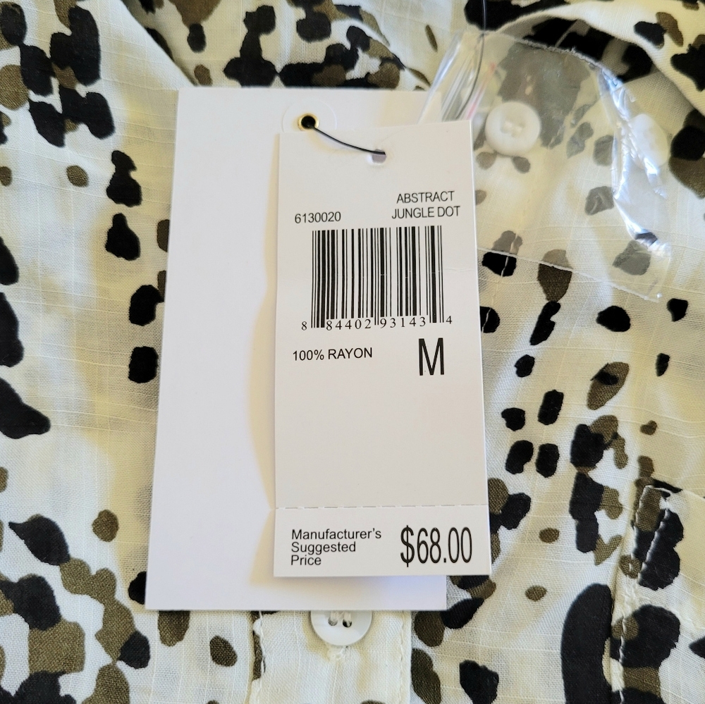 For the Republic Button Down Blouse - NWT - Picture 3 of 16